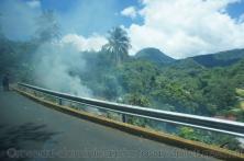 View of a tall mountain peak in Roseau Dominica.jpg