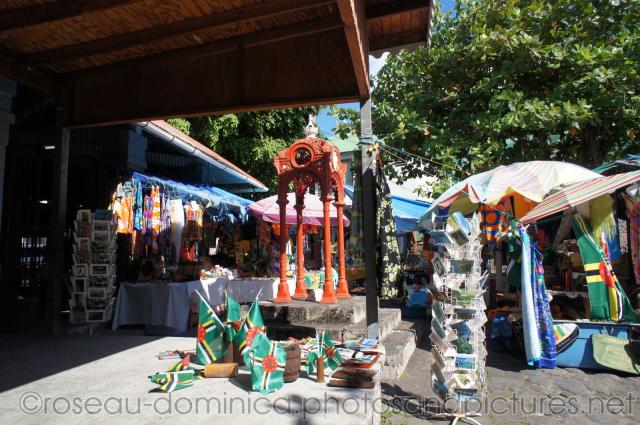 Dominica flags and souvenirs for sale in Roseau.jpg