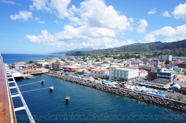 Looking towards another end of Roseau Dominica from Norwegian Dawn.jpg