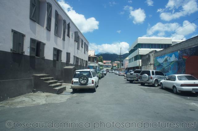 Street near Roseau Ferry Terminal in Dominica.jpg
