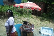Street vendor next to mountain road in Roseau Dominica.jpg