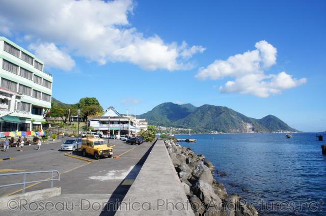 Looking down the port area of Roseau Dominica.jpg