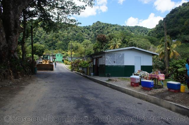 A street up in the hills of Roseau Dominica.jpg