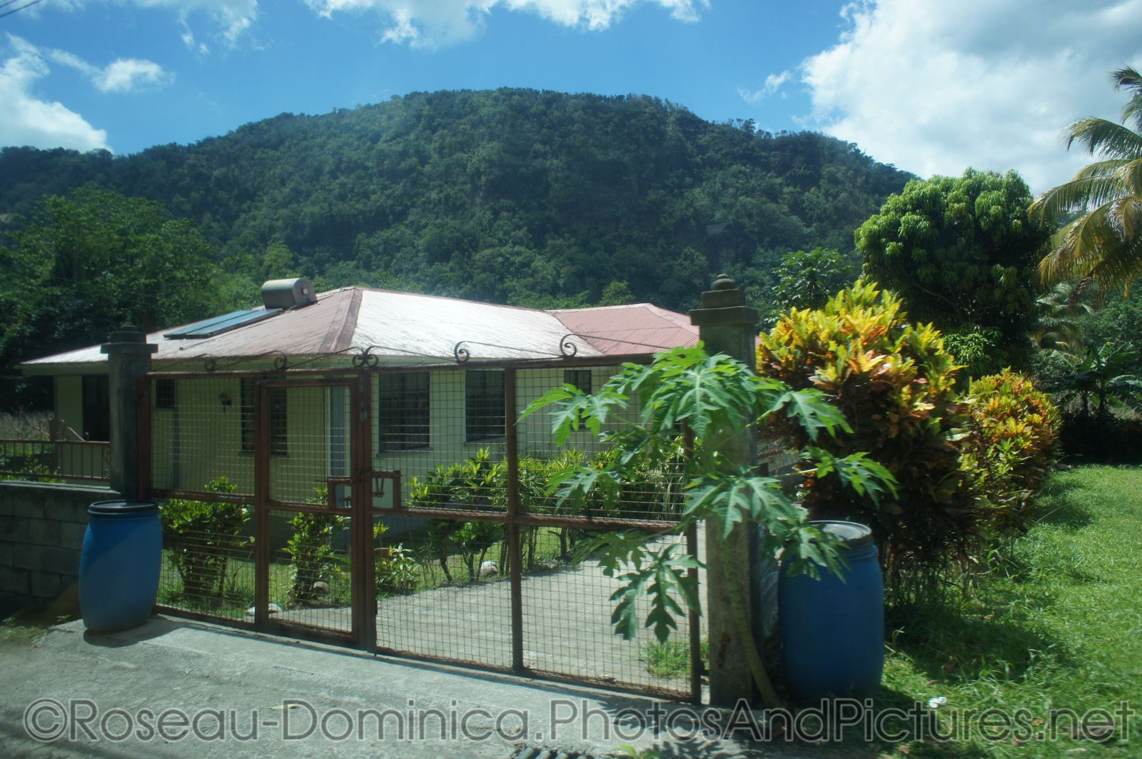 Gated home in the hills of Roseau Dominica.jpg
